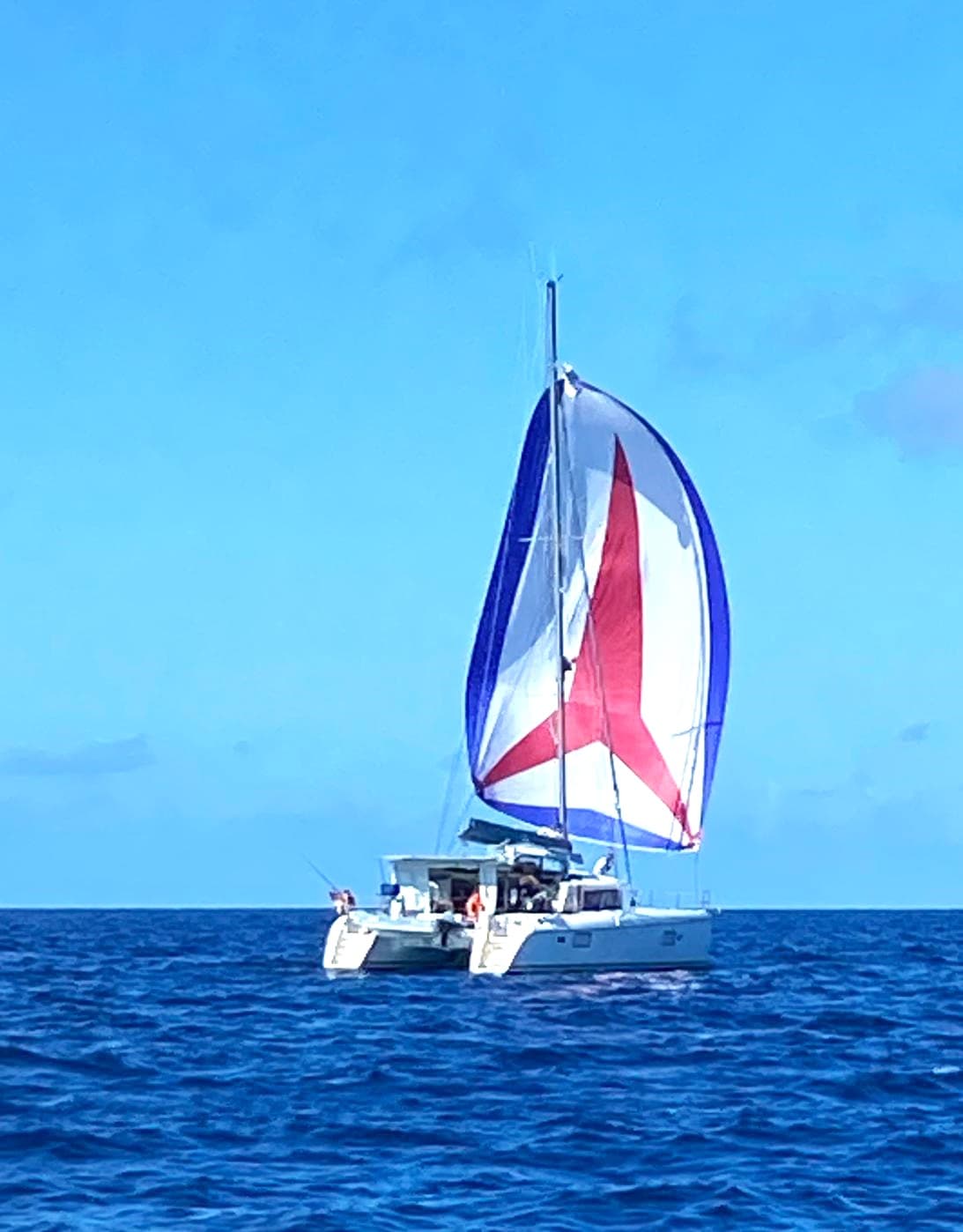 Joline mit Spinnaker