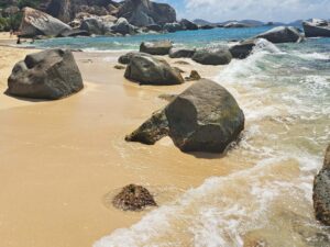 "The Baths" - der berühmte Strand der British Virgin Islands (BVIs) auf Virgin Gorda