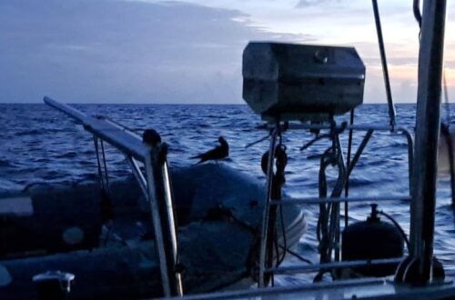 Chronik Ueberfahrt Karibisches Meer